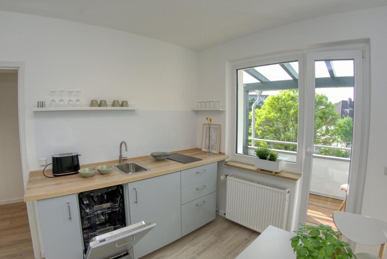 Appartement Mit Balkon Westfalenhalle Und Universitaet Fusslaeufig دورتموند المظهر الخارجي الصورة
